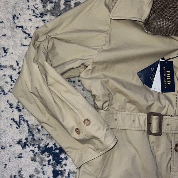 New Polo Ralph Lauren Reversible Belted Trench Coat - Picture 8 of 11